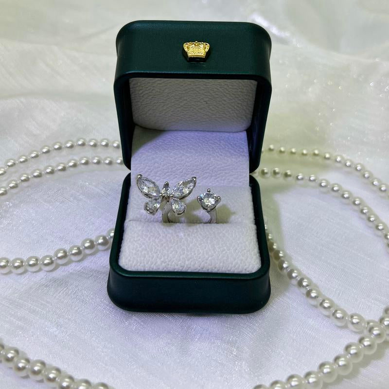 Adjustable Floral Ring