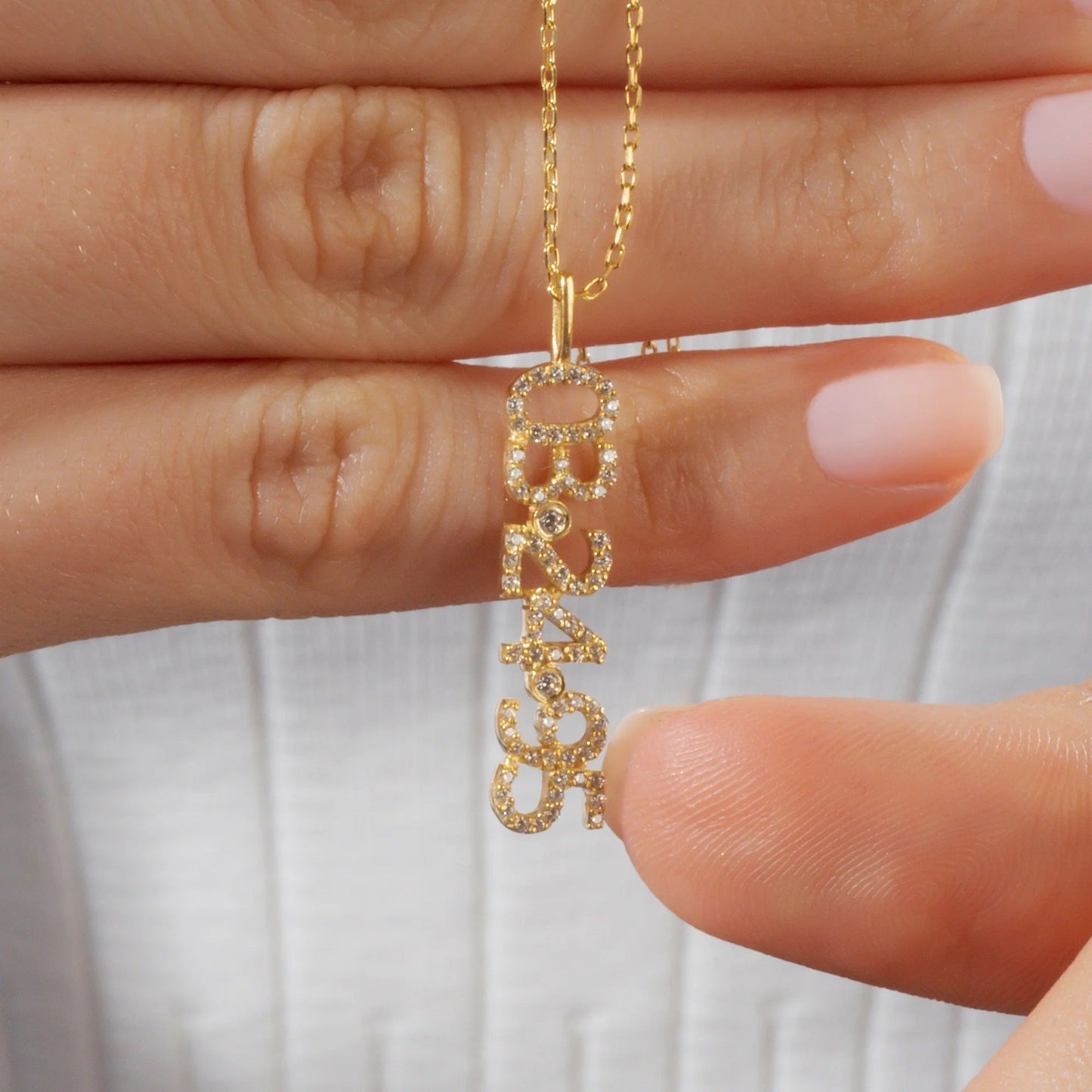 Gold Personalized 925 Sterling Silver Full Pave Diamond Year Bracelet | Custom DIY Number Digital Date Charm Bracelet for Women, Jewelry Gift for Her
