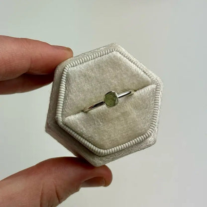Moldavite Rings