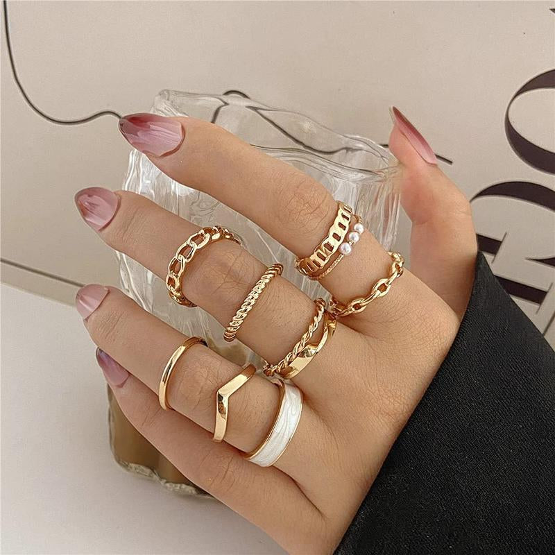 Rings Set - 10 PCS Rings