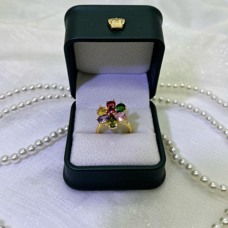 Adjustable Floral Ring