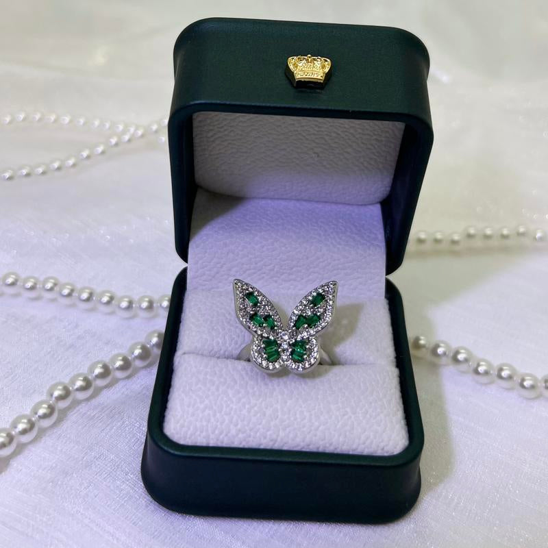 Adjustable Floral Ring