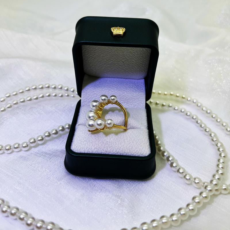 Adjustable Floral Ring