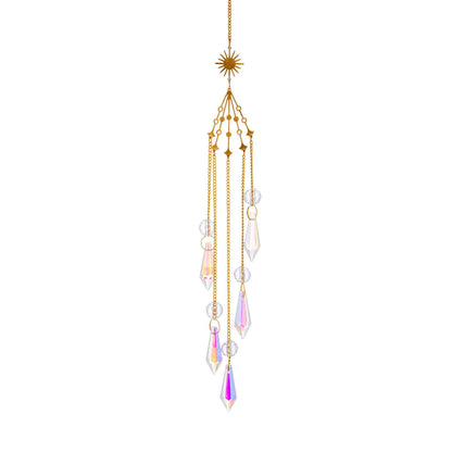 Galaxy Crystal Sun Catcher Lighting Wind Chime Pendant