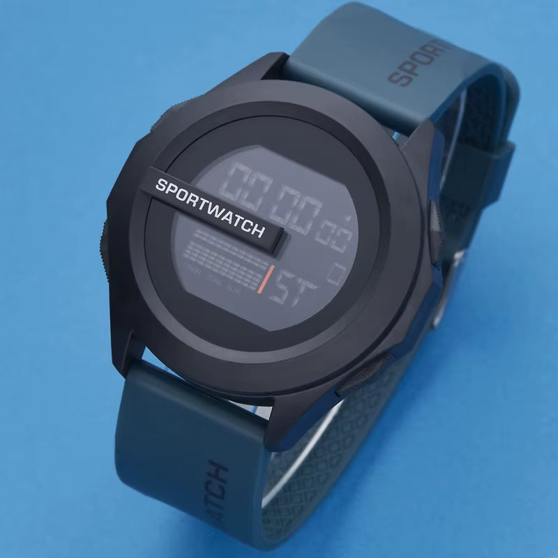 Sport Electronic Watch for Man Luxury Digital Wristwatch Stopwatch Luminous with Date Week Waterproof Men Watches