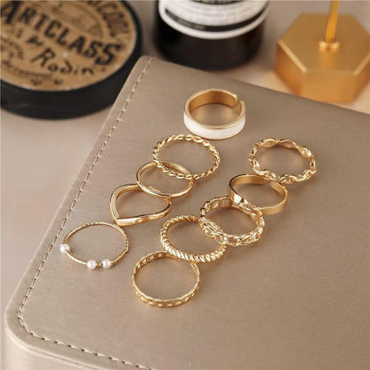 Rings Set - 10 PCS Rings