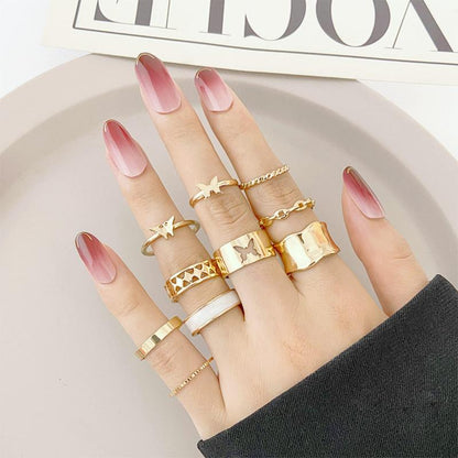 Rings Set - 10 PCS Rings