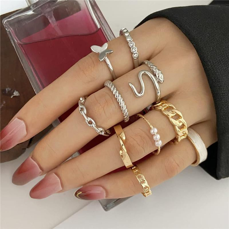 Rings Set - 10 PCS Rings