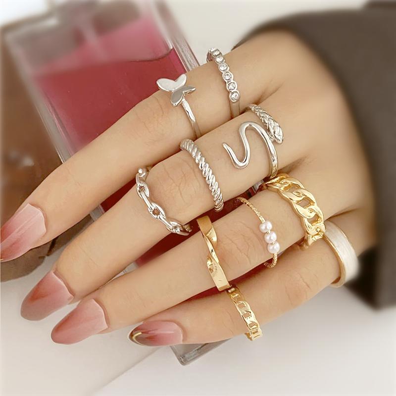 Rings Set - 10 PCS Rings